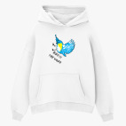 Толстовка худи оверсайз