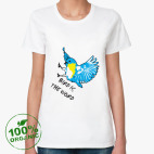 Женская футболка органик