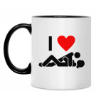 Кружка двухцветная