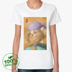 Женская футболка органик