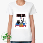 Женская футболка органик