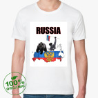 Мужская футболка органик