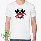 Мужская футболка органик