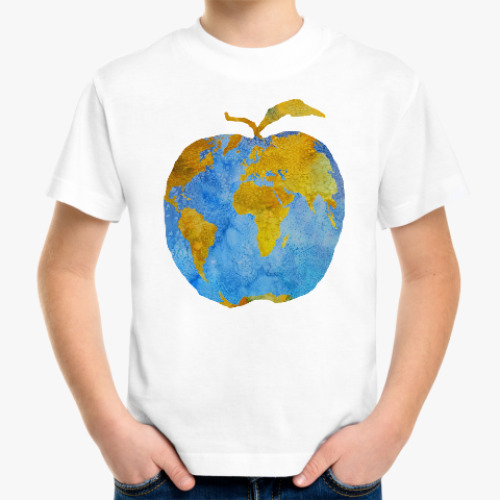 Детская футболка Apple Earth