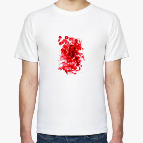 Футболка с принтом Грязь.Кровь
