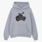 Толстовка худи оверсайз