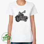 Женская футболка органик