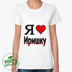 Женская футболка органик