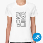 Женская спортивная футболка