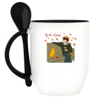 Кружка с ложкой