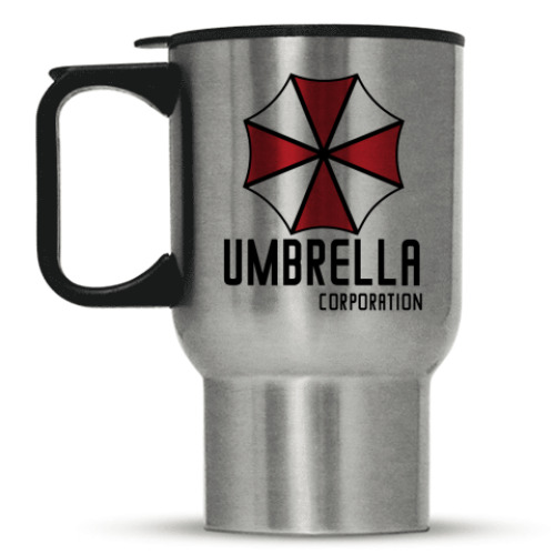 Кружка-термос с принтом Umbrella corporation