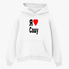 Толстовка худи оверсайз