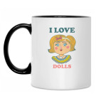 Кружка двухцветная