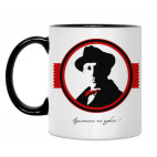 Кружка двухцветная