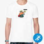 Мужская спортивная футболка