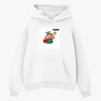 Толстовка худи оверсайз