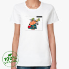 Женская футболка органик