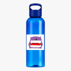 Прозрачная спортивная бутылка