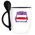 Кружка с ложкой