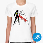 Женская спортивная футболка