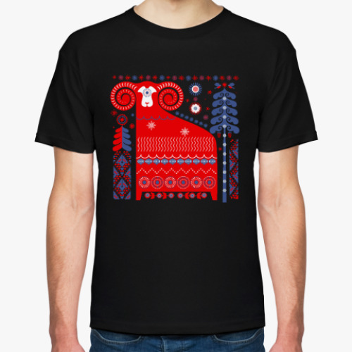 Футболка с принтом Баран