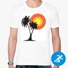 Мужская спортивная футболка