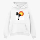 Толстовка худи оверсайз