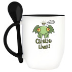 Кружка с ложкой