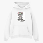 Толстовка худи оверсайз