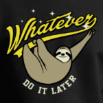 Whatever Do It Later !