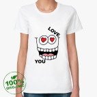 Женская футболка органик