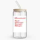 Банка с бамбуковой крышкой