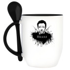 Кружка с ложкой