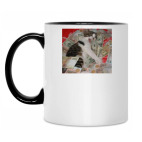 Кружка двухцветная