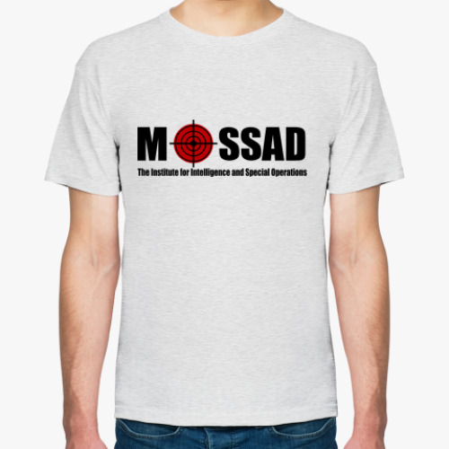 Футболка с принтом Mossad
