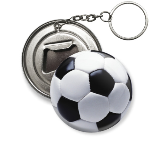 Брелок-открывашка Футбольный мяч