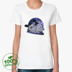 Женская футболка органик