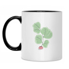 Кружка двухцветная