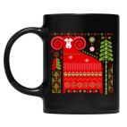 Кружка цветная UV-DTF