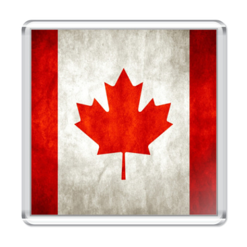 Магнит с принтом Канада