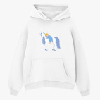 Толстовка худи оверсайз