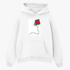 Толстовка худи оверсайз