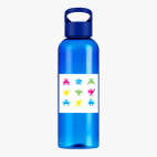 Прозрачная спортивная бутылка