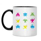 Кружка двухцветная