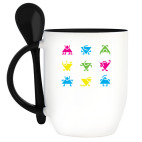 Кружка с ложкой