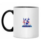 Кружка двухцветная