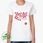 Женская футболка органик