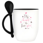 Кружка с ложкой