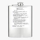 Фляжка стальная