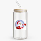 Банка с бамбуковой крышкой